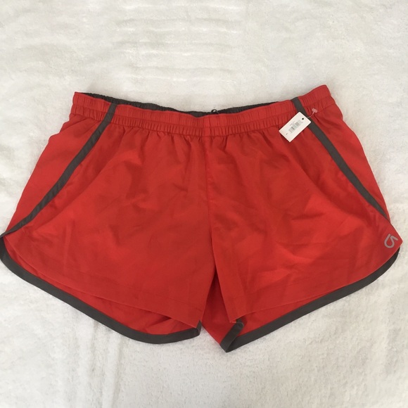 NWT GapFit Orange Running Shorts - Picture 1 of 4